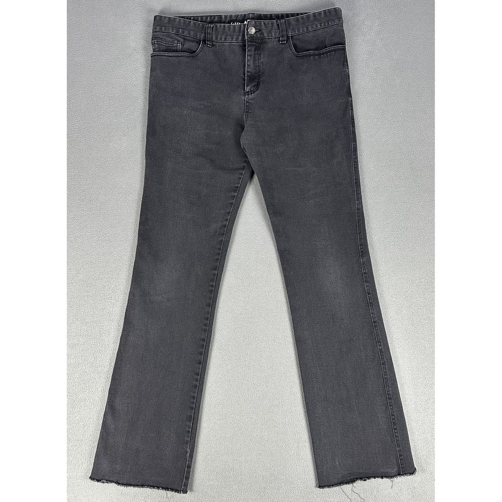 Lip Service Jeans Mens 36x34 Black Faded Distressed Stretch Jeans Punk Rock Goth - Picture 2 of 12